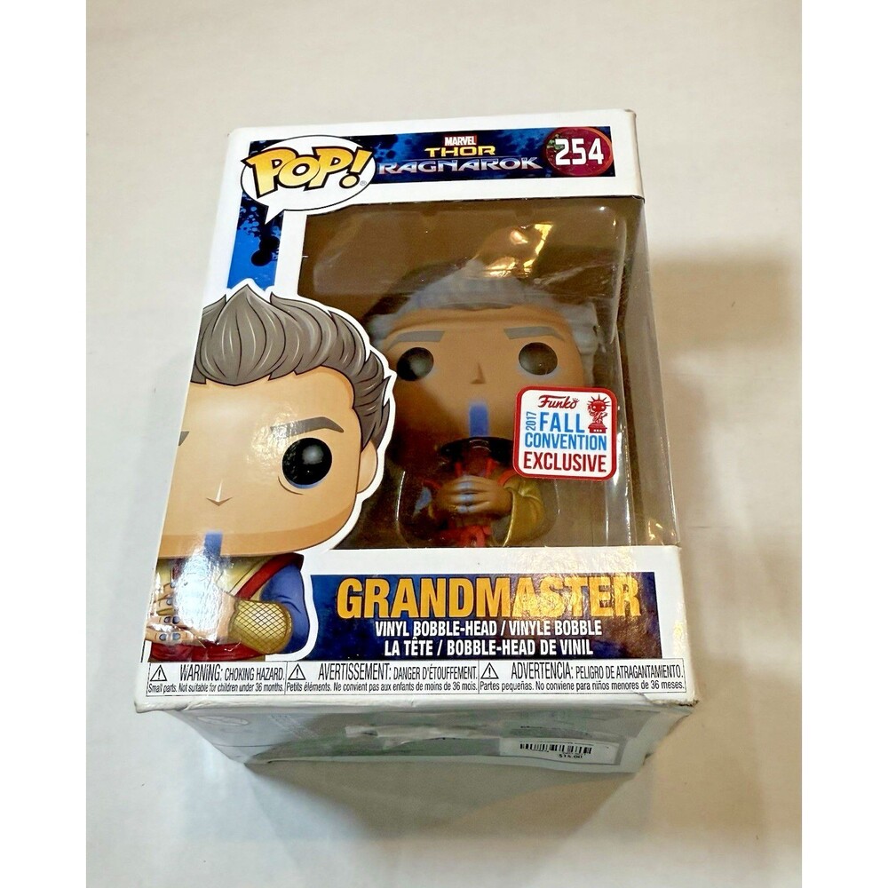 Funko Pop Grandmaster 254‎ Thor Ragnarok 2017 Fall Convention Exclusive New - Picture 9 of 12